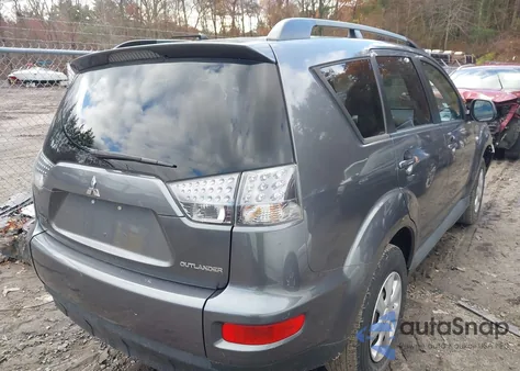 2012 Mitsubishi Outlander Es из США, поврежденный, VIN JA4AS2AW0CU002268